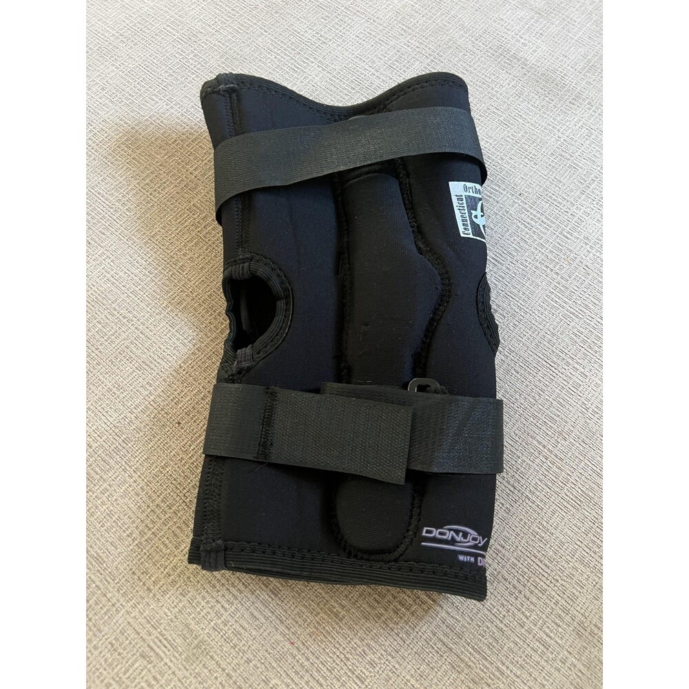 DonJoy Drytex Knee Brace Black Adjustable Compression Support Orthopedic Adult